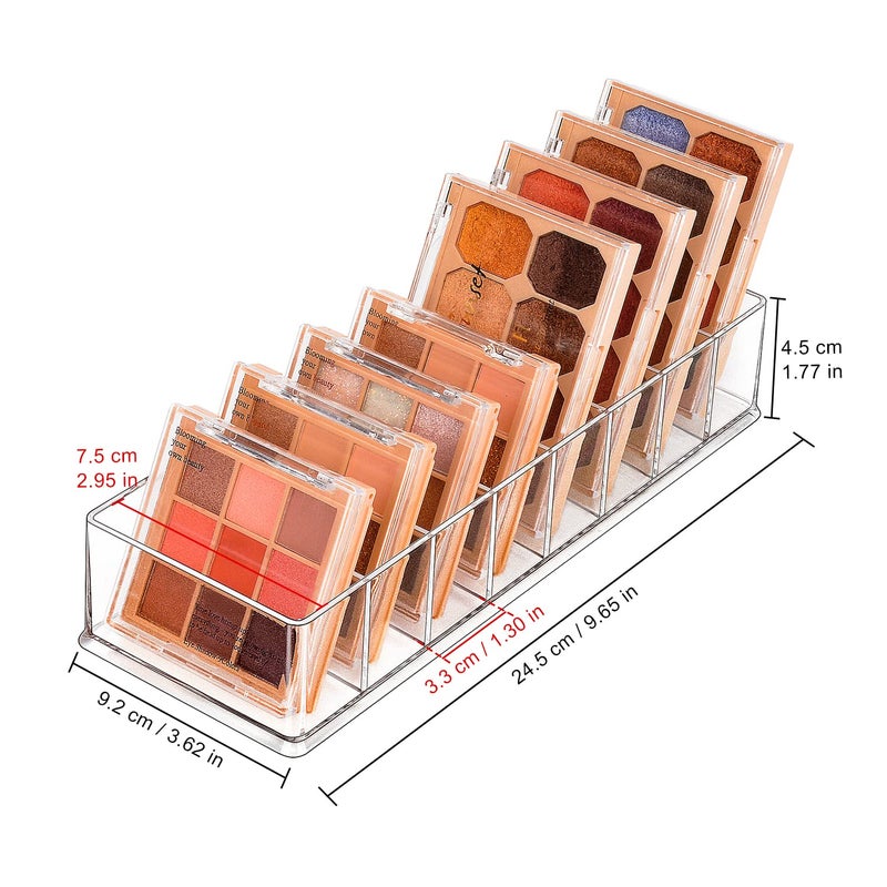 JessLab Acrylic Organizer, 8 Cube Sections Makeup Organizer for Drawer, Makeup Organizer for Vanity, Countertop, Bathroom, Kitchen and Cabinet Storage - Image 2